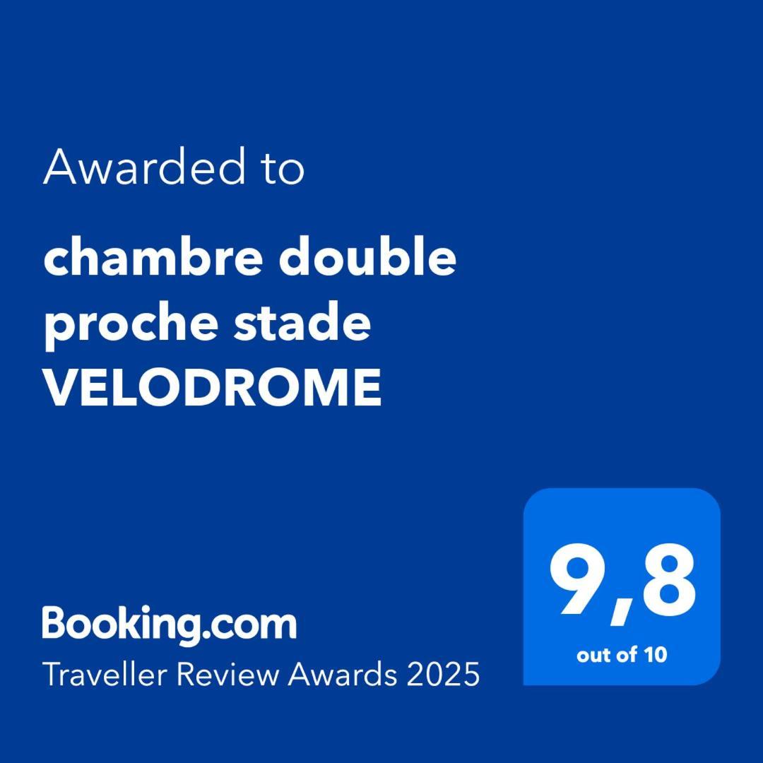 Chambre Double Proche Stade Velodrome Marseille Eksteriør bilde